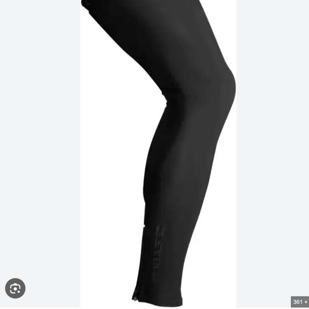 Castelli Cycling Leg Warmers, Black, Size Small